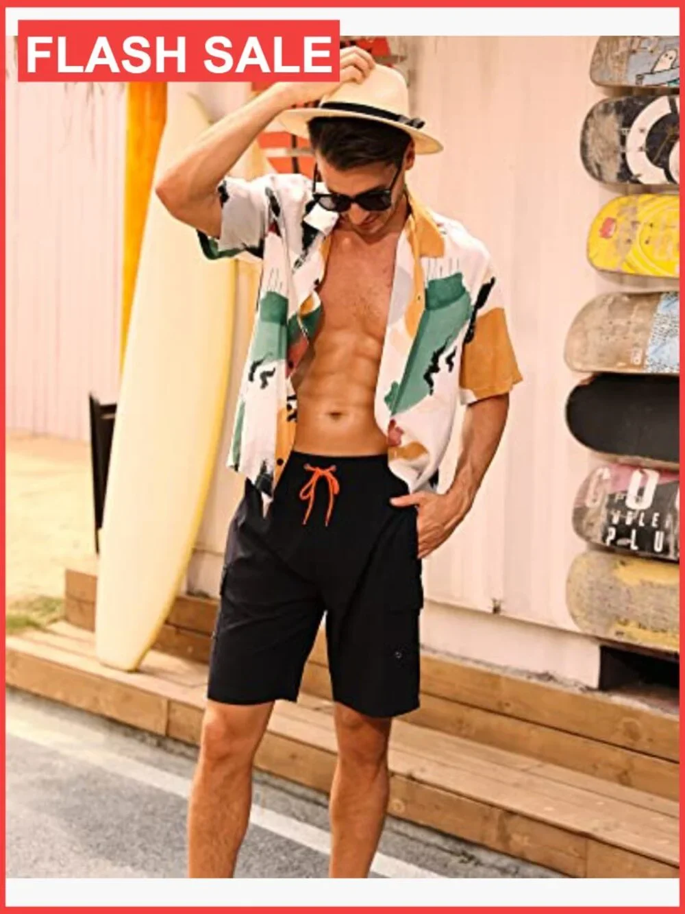Men's Swim Trunks 9
